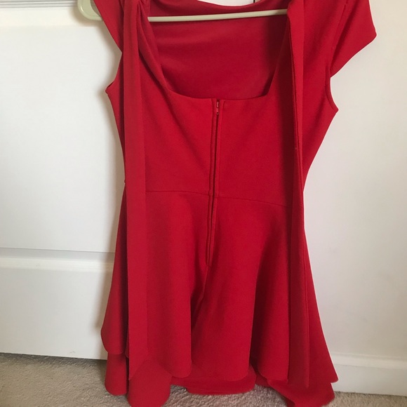 Red formal dress - Picture 3 of 4